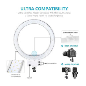 White-LED-Ring-Light-with-Light-Stand-2